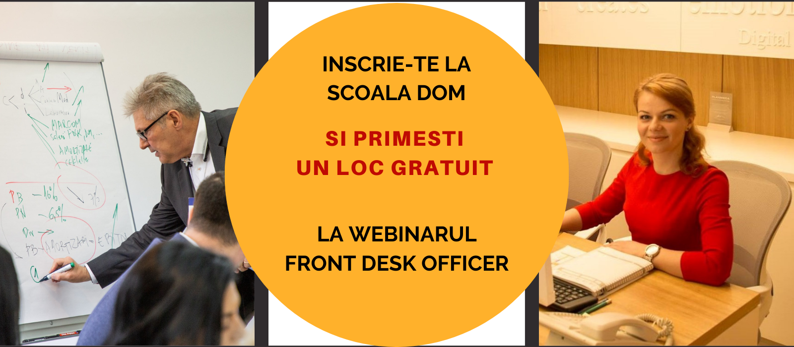 Ultimele 5 locuri disponibile! Nu rata înscrierile la cursurile din toamnă!