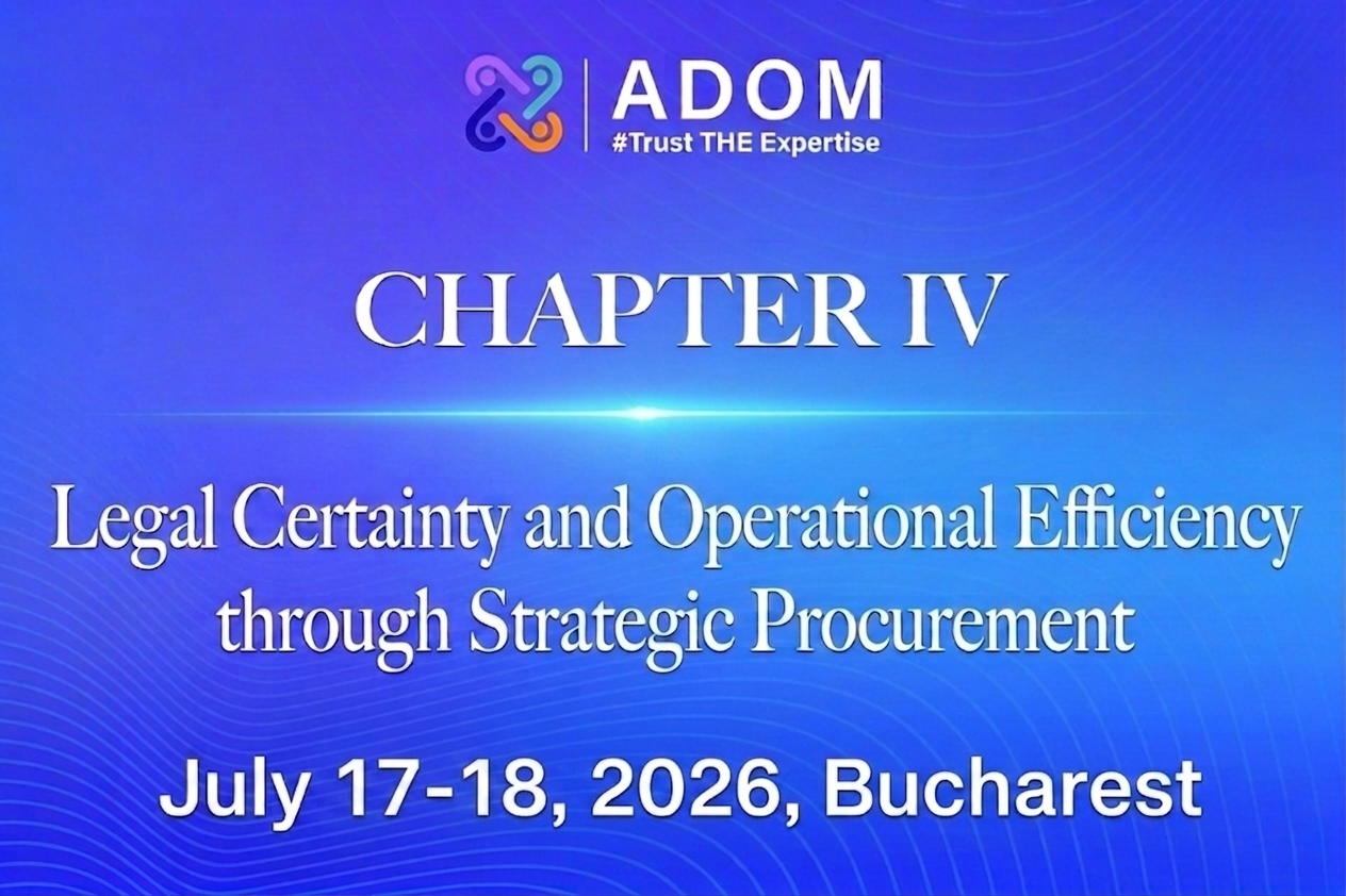 Chapter IV: Siguranță Juridică și Eficiență Operațională prin Achiziții Strategice