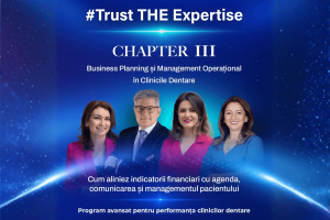 Program ADOM Chapter III despre management operațional și business planning în clinicile dentare, susținut de trainerii DENT ESTET