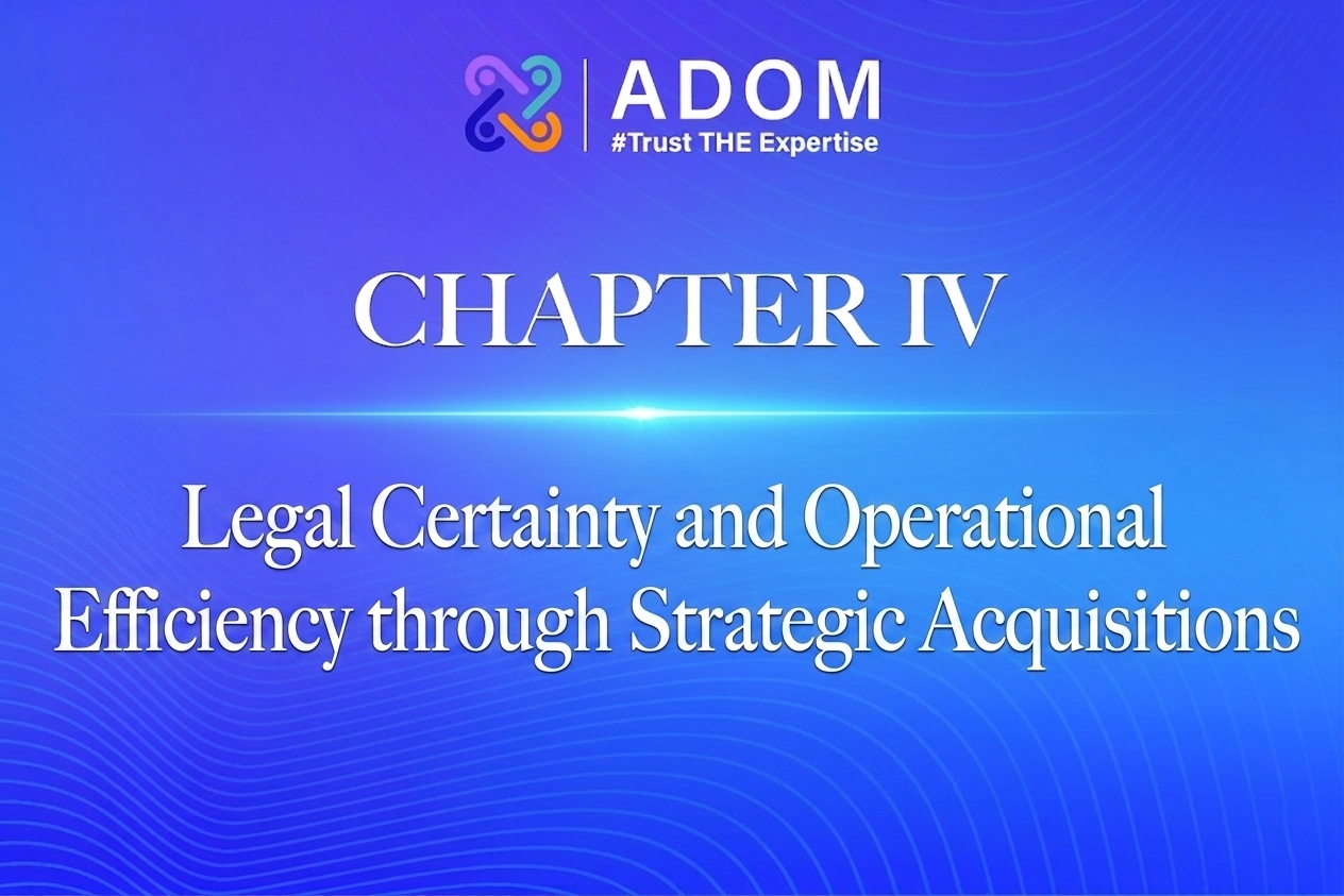 Chapter IV: Siguranță Juridică și Eficiență Operațională prin Achiziții Strategice – Ediția II