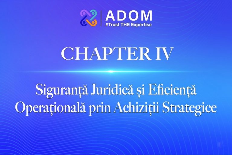 CHAPTER IV – EDIȚIA II