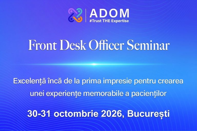 Front Desk Officer Seminar – Ediția XX